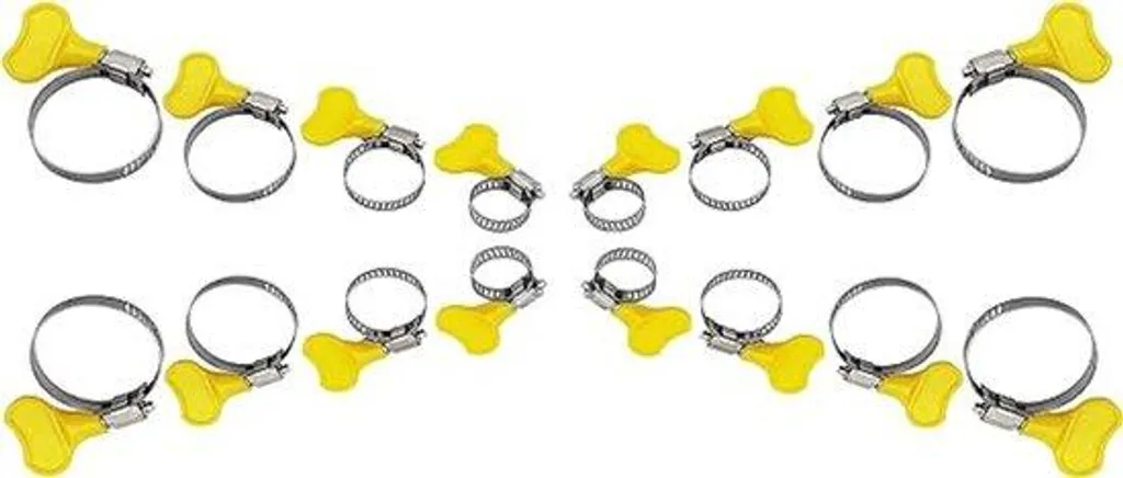 Collier de fixation inox pour gaine de ventilation et évacuation d'air