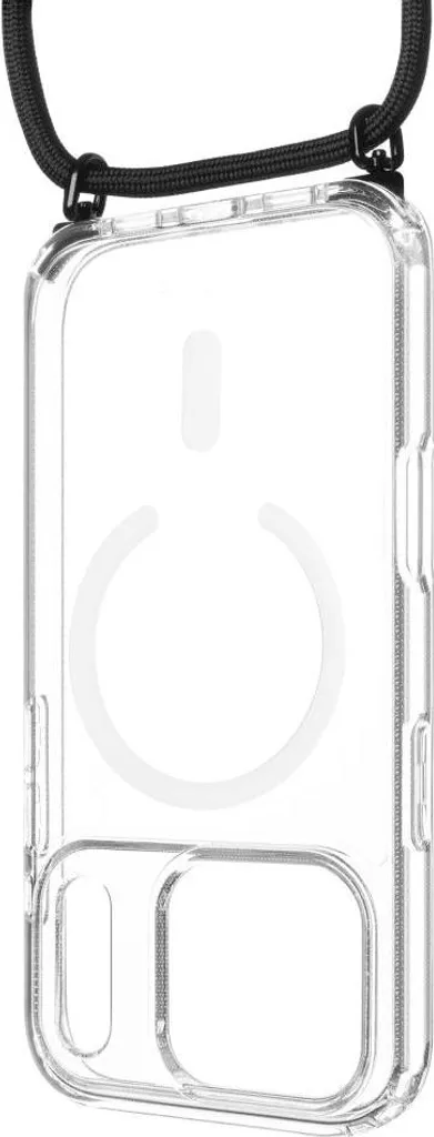 Coque à Cordon iPhone 17 Pro MagSafe Transparente avec Lanière Réglable - 5