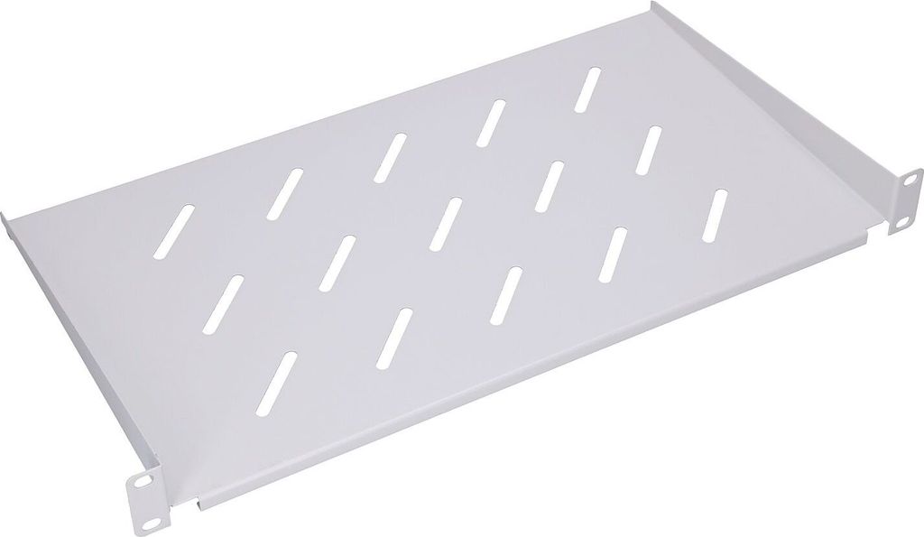 Extralink 1U 250mm Szara Półka 19", do szaf wiszących Zdjęcie produktu 