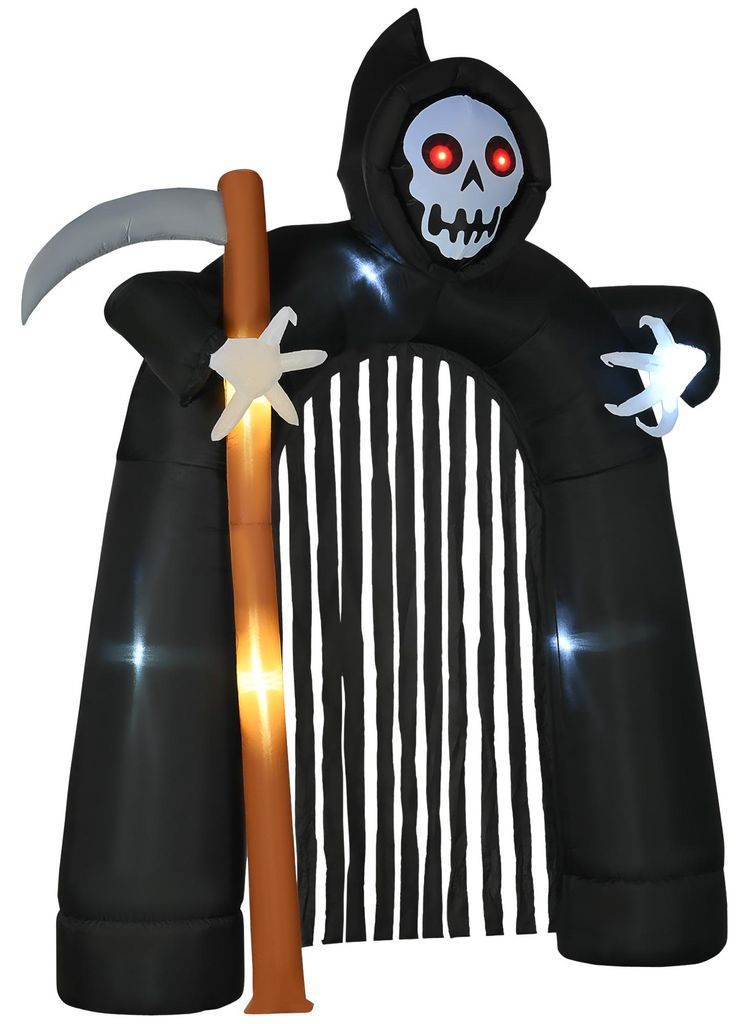 HOMCOM Decorazione da giardino per Halloween "La Morte" Immagine del prodotto 