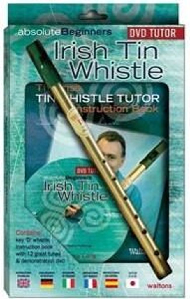 Irish Tin whistle Tutor : DVD for tin whistle in D
