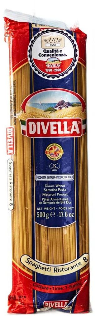 Spaghetti, marque Divella, 500 g Image du produit 