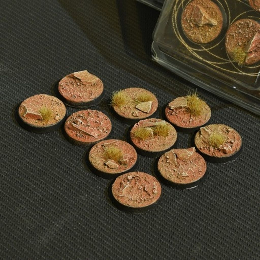 Gamers Grass 25mm Badlands Bases, rund