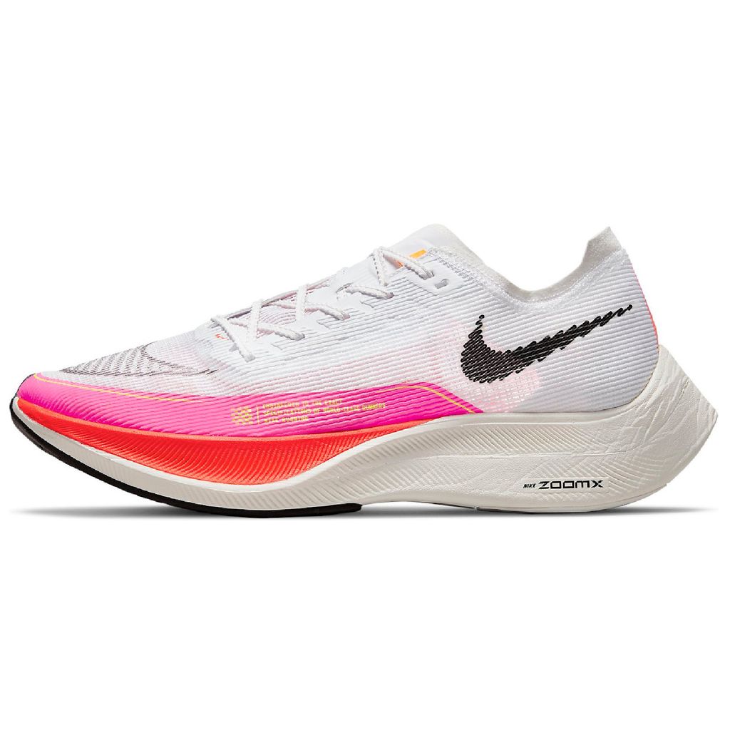 Nike ZoomX Vaporfly Next% 2 Laufschuhe Sportschuhe weiß/schwarz/pink/orange DJ5457-100 RARITÄT, Schuhgröße:47.5 EU