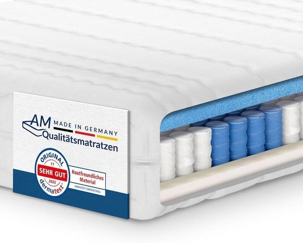 AM Qualitätsmatratzen | Ergonomische 7-Zonen Produktbild 