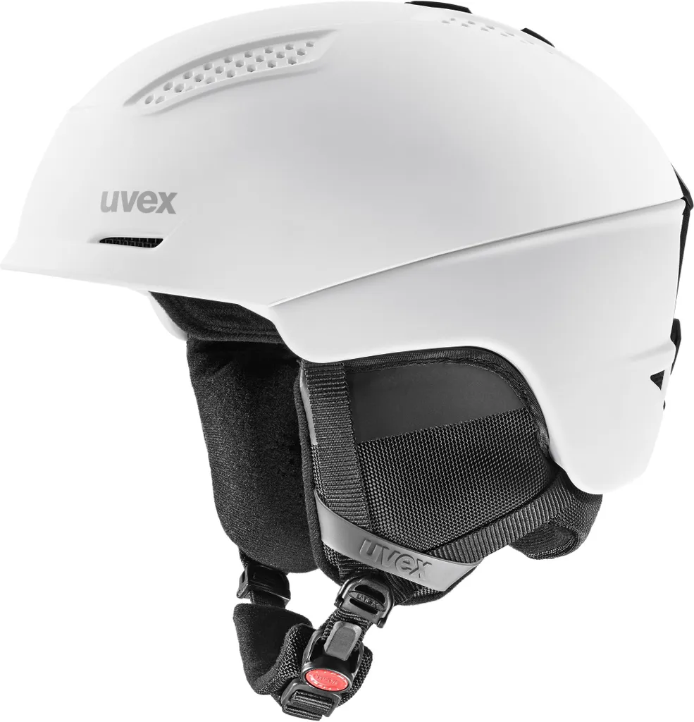 Casque de ski UVEX ultra 2003 blanc-noir 51 cm ultra-léger et robuste