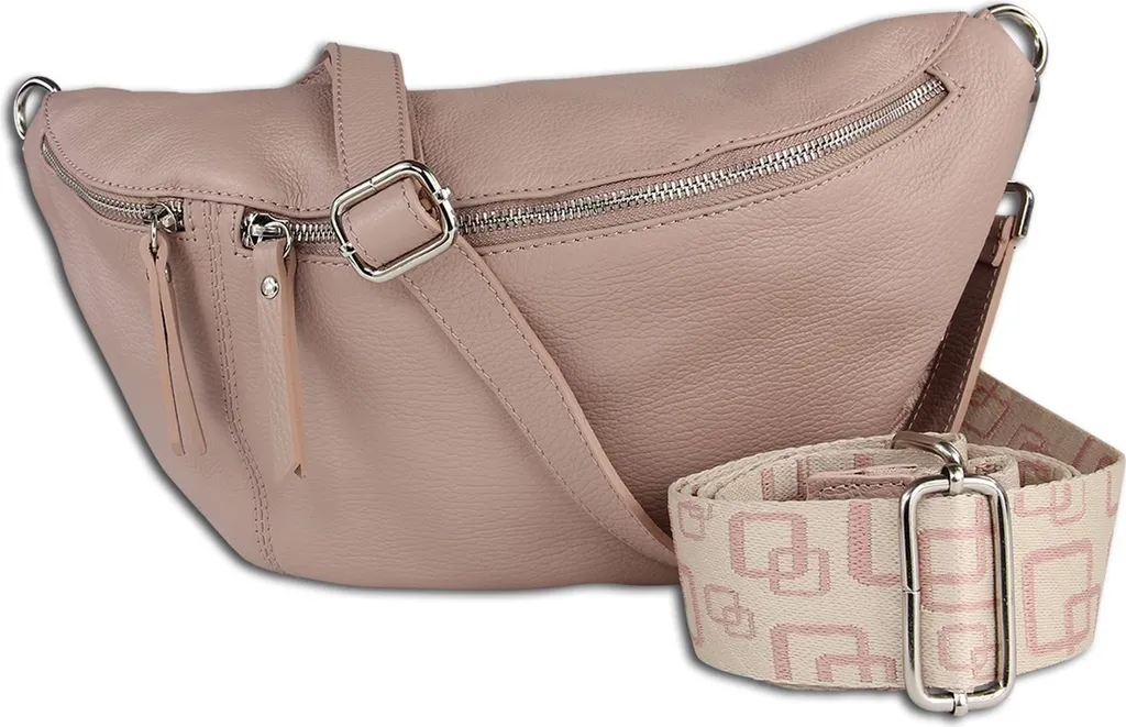 Sac banane cuir blanc sécurisé - Fini les sacs lourds avec ce crossbody