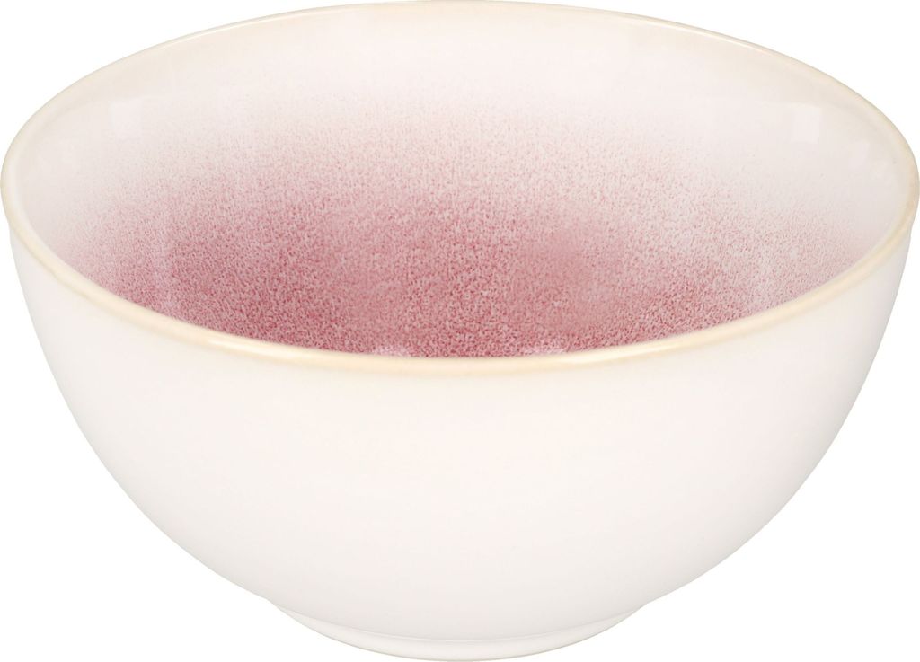 Reactive Glaze Paris Servier-Schale 1,3L Pink XL-Schüssel Knödel Beilagenschale