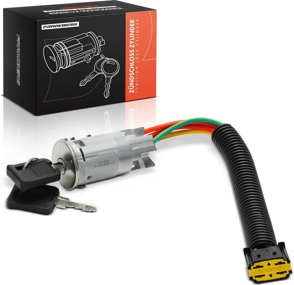 Frankberg Set 4 Cavi Di Accensione Benzina Per Dacia E Renault, Compatibile 8200943801, 0986357256, Lunghezze Varie