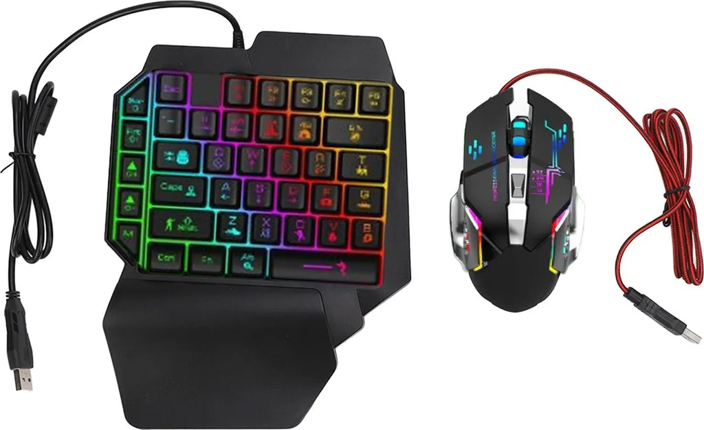 Convertisseur clavier souris pour téléphone portable avec ports USB 4-en-1