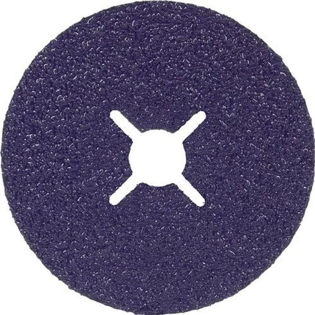 Disque abrasif fibre 115 x 22 mm pour meulage intensif du métal - 25 pces
