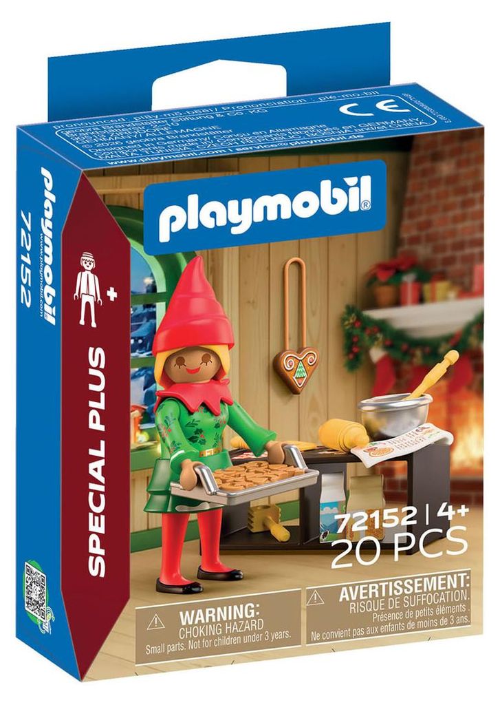 PLAYMOBIL Kerstelf met koekjes Productafbeelding 