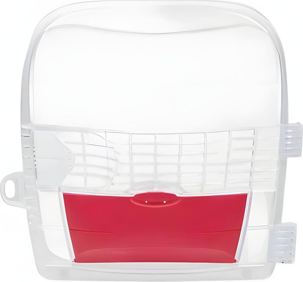 Catit Cabrio Fronttür rot/grau Produktbild 