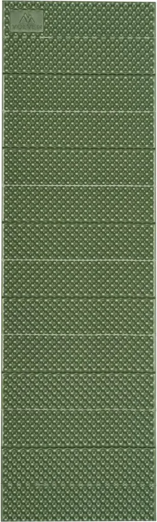 Tapis de sol Volven Domino Vert pour randonnée et bivouac 3 saisons