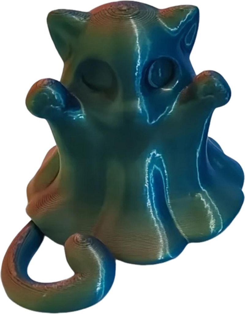Halloween-Geisterkatzenstatue, süße Mini-Katzenfigur, Cartoon-Schreibtisch-Ornament für Zuhause, Büro, Tischplatte, Regal-Dekor