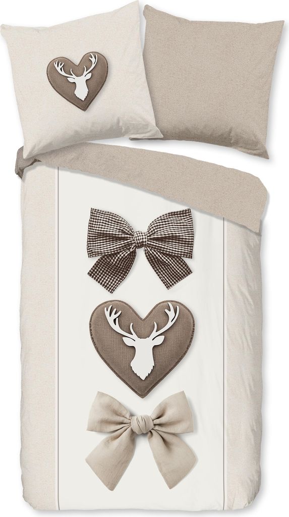 Duvet cover Good Morning 135x200 + 1* 80x80 cm - Bows and Produktbild 