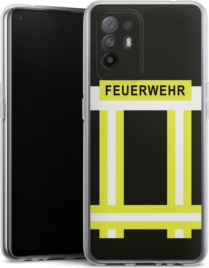 DeinDesign Handyhülle für Oppo A94 5G Silikon Hülle Case Smartphone Schutzhülle Beruf Feuerwehr Feuerwehrmann