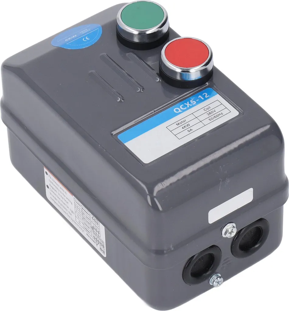 Commande pour compresseur triphasé 380V et pompe hydraulique 4kW