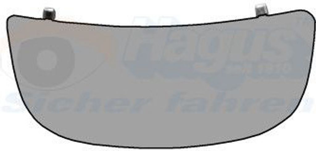 VAN WEZEL Spiegelglas Außenspiegel Links für OPEL Vivaro A Kastenwagen (X83) Konvex 4394833