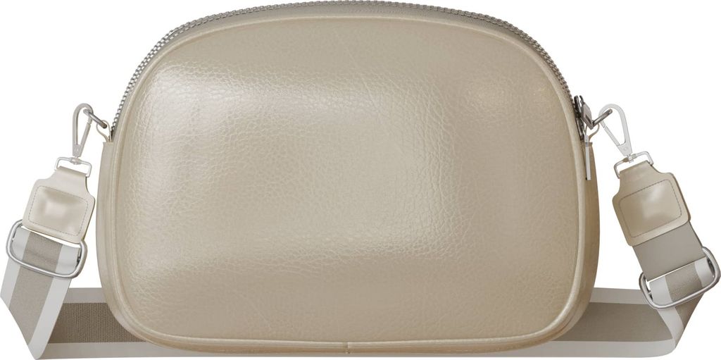 Damen Umhängetasche Vegan Kompakt Crossbody Praktisch 30626 Gold