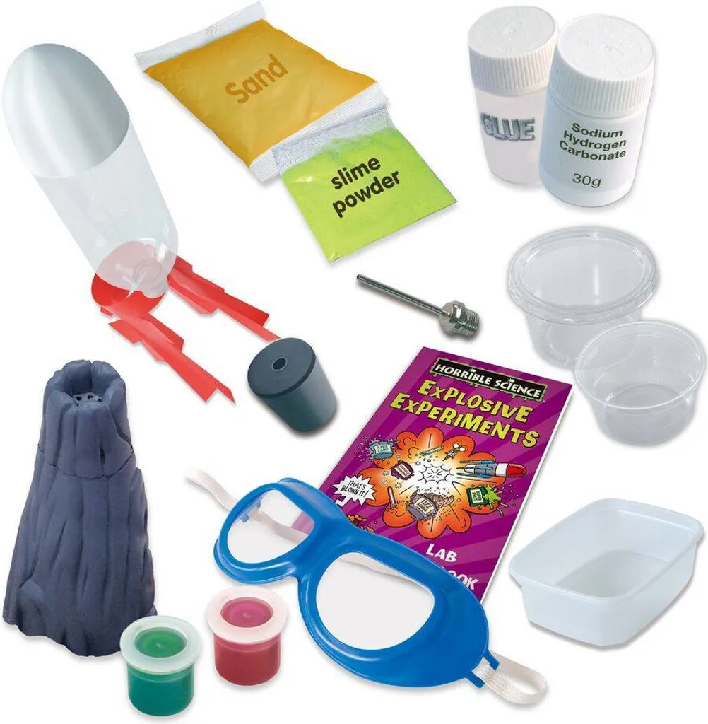 Expériences Explosives Science Terrible Kit Éducatif pour Apprendre 8 Ans