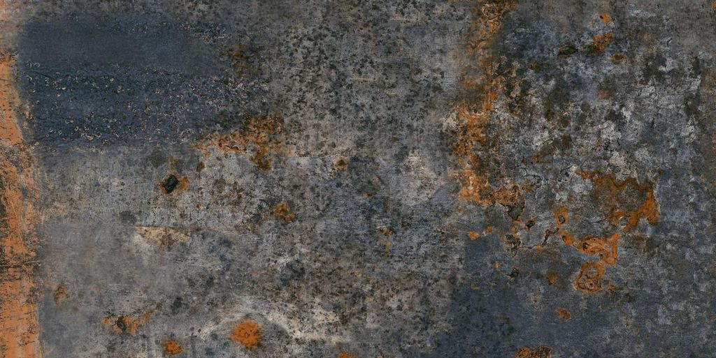 Bodenfliese Feinsteinzeug Copper 60 x 120 cm blue