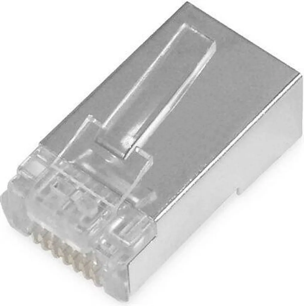Digitus Spina Modulare CAT 6 Pass-Through 100 pz - RJ45 Alta Qualità