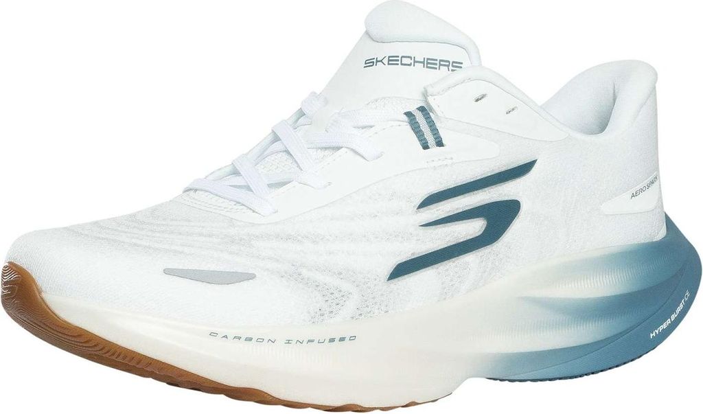 Skechers Aero Spark Trainer, Weiß 47.5 EU