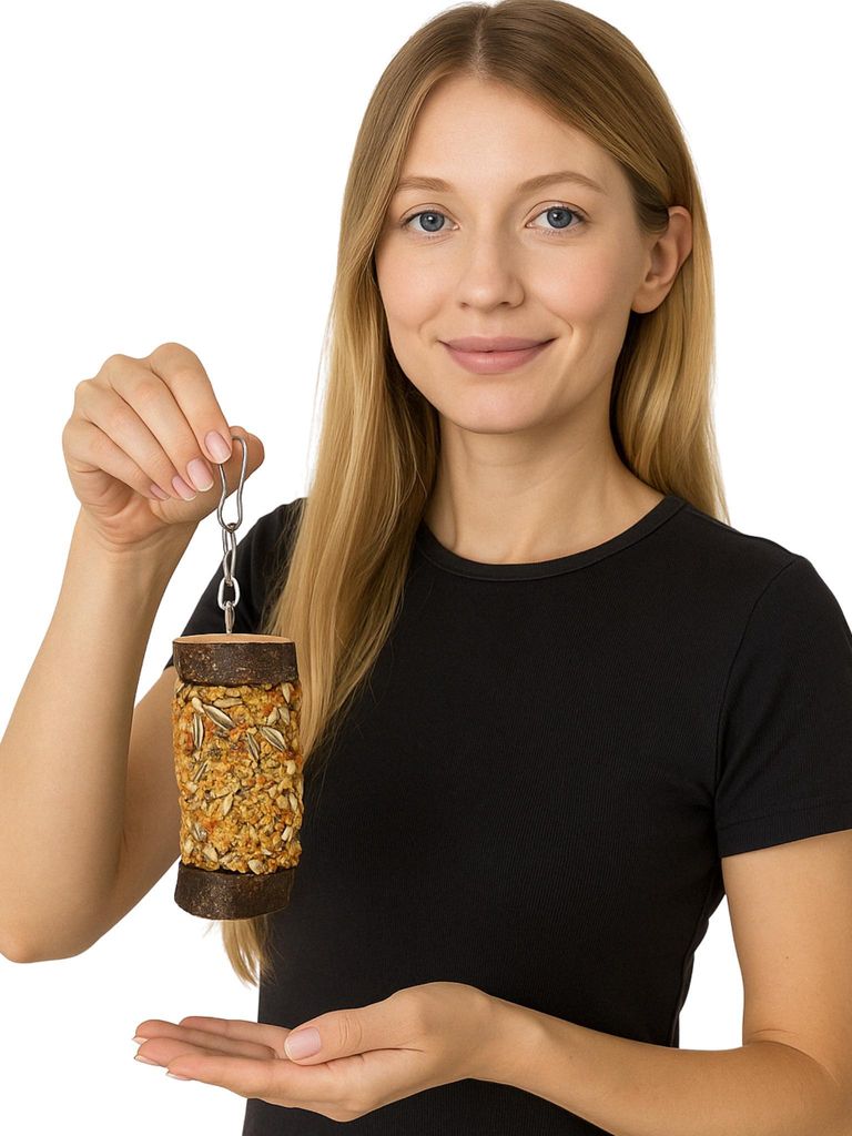 JR FARM Pick'n'Fun Sittiche & Papageien - leckere Leckerbissen zum Spielen und Knabbern für alle Papageien 185g