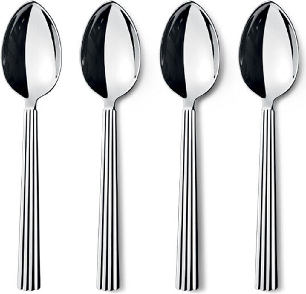 Georg Jensen - Bernadotte Dessertlöffel, 4 Stück