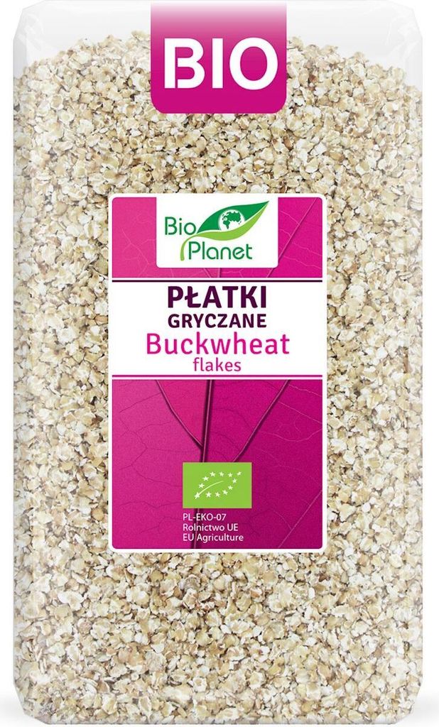 -Buchweizenflocken 600 g –  PLANET Produktbild 