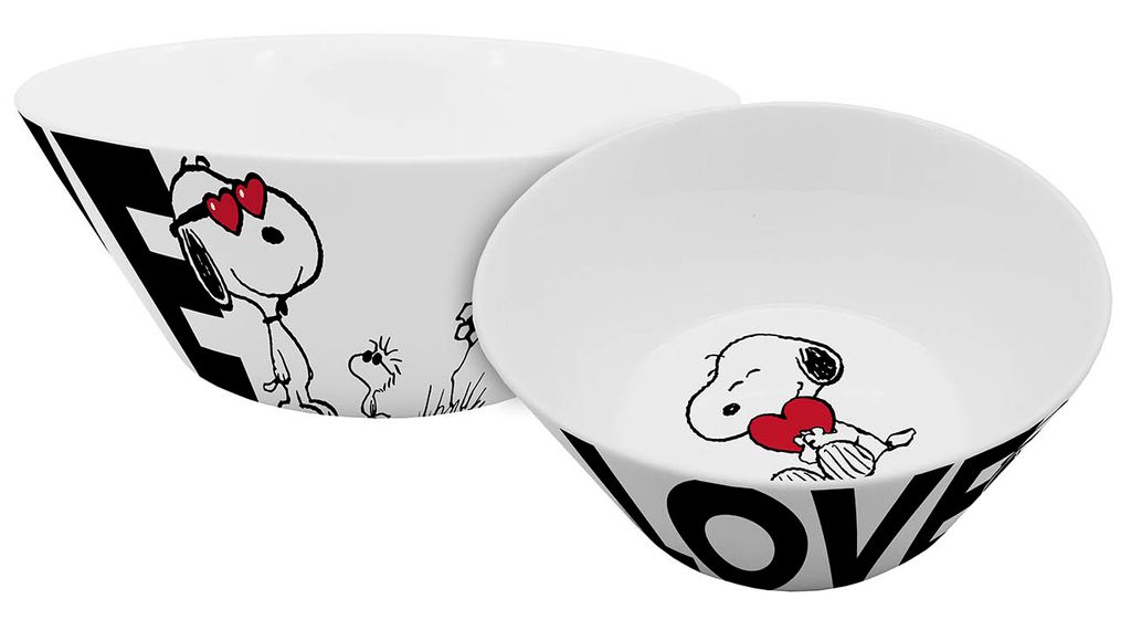Peanuts Müslischale Snoopy Love Bowl Schüssel Frühstücksschüssel 