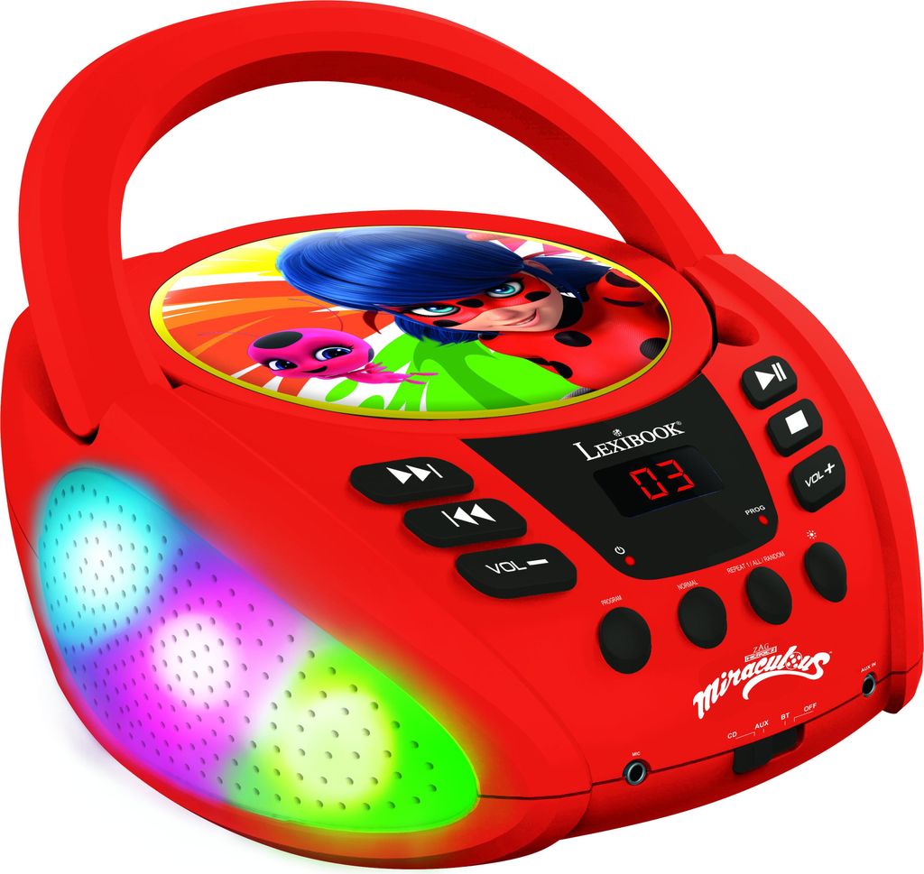 Miracoloso lettore CD Bluetooth con luci Immagine del prodotto 