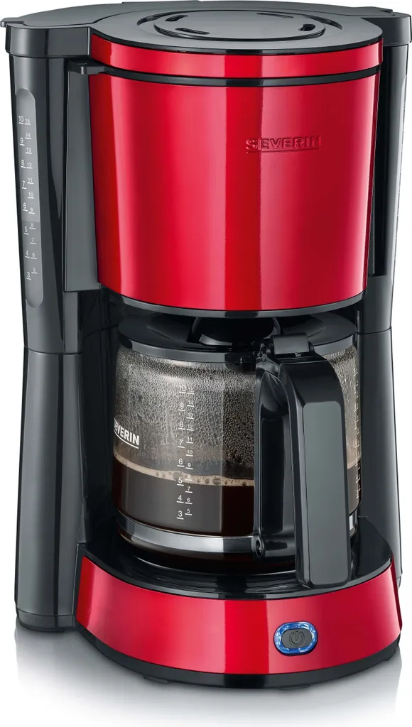 Severin KA 4817 Rosso Metallico: La Macchina Caffè che Arreda