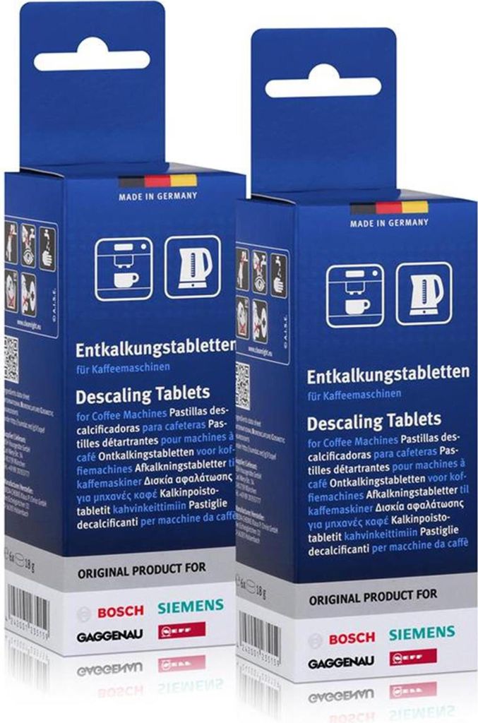 2x Entkalkertabletten von Bosch Siemens Neff