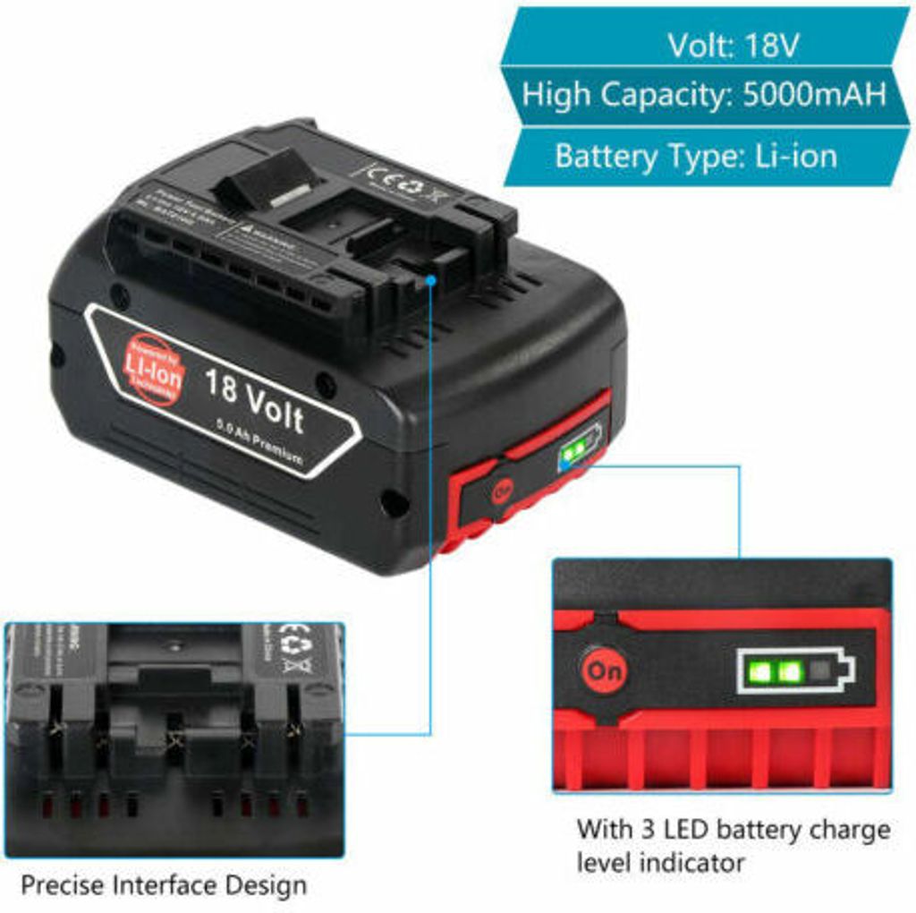Bosch Akkupack GBA 18 Volt, 5.0 Ah Produktbild 20