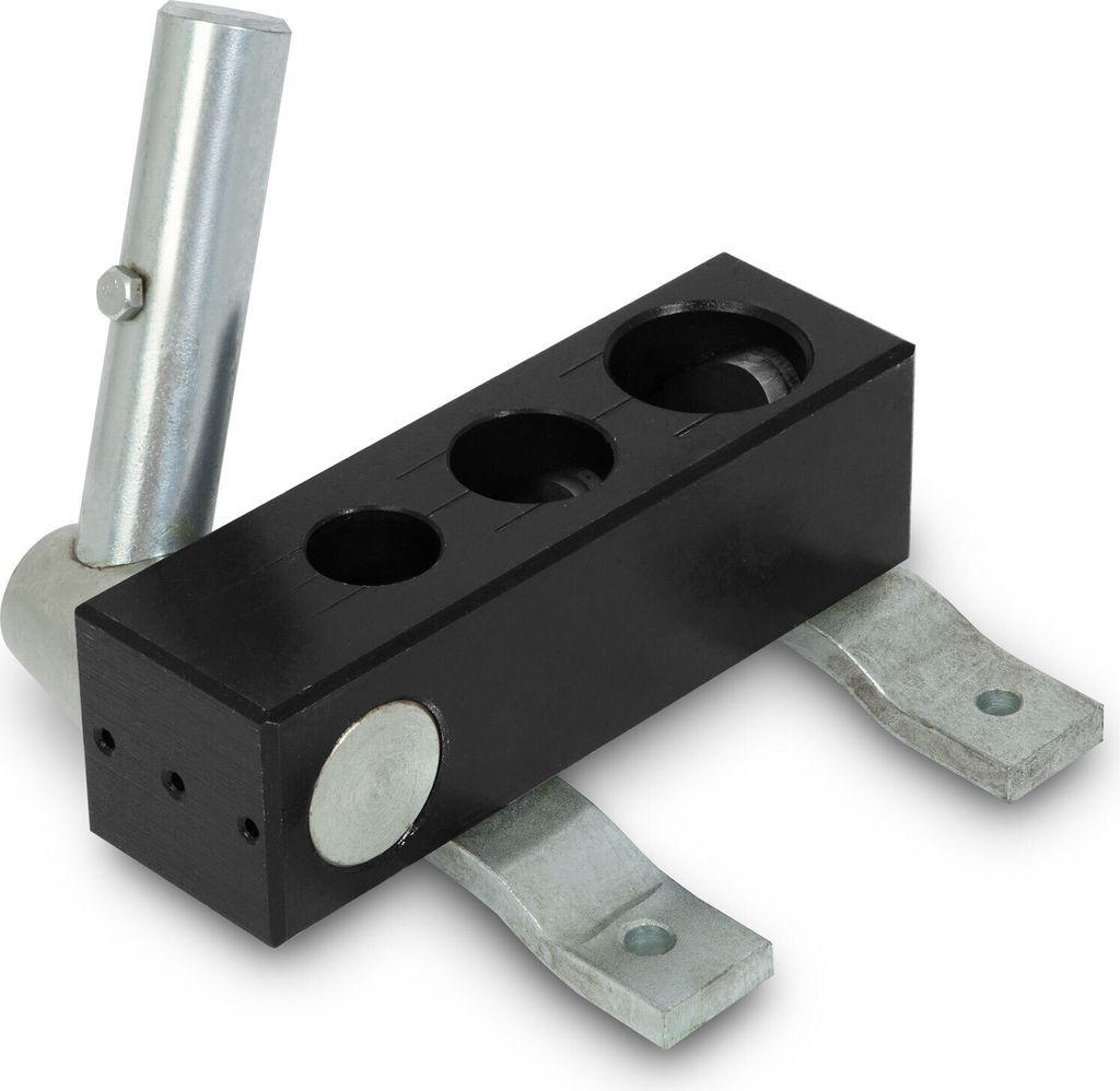 EBERTH Rohrausklinker 3/4", 1" oder 1-1/4", für Kupferrohr max. 4mm, Aluminiumrohr max. 4,5mm oder Stahlrohr max. 2,5mm, aus Stahl, Rohrschweißhilfe