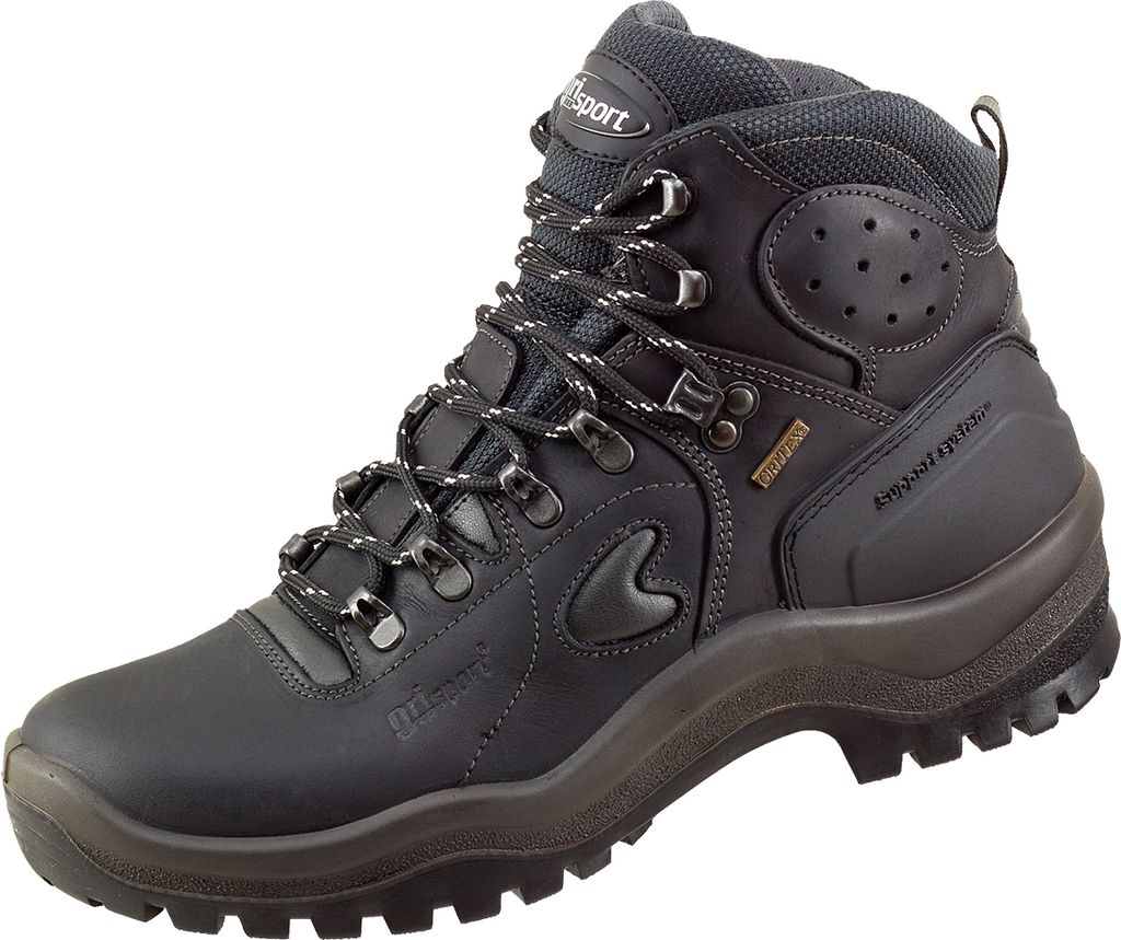 Schnürstiefel schwarz GRI-TEX Gr. 43