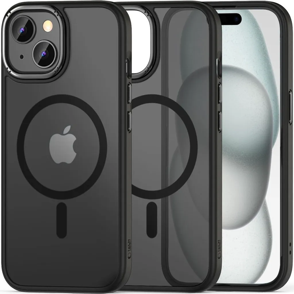 Tech-Protect Magmat 2 Magsafe Iphone 15 Nero opaco