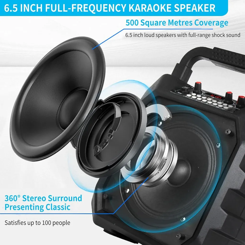 Système de sonorisation portable avec télécommande pour soirée FM - 3