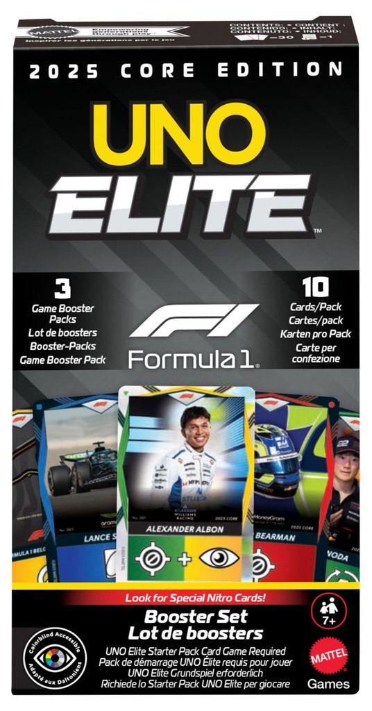 Mattel UNO Elite Booster-Set Produktbild 