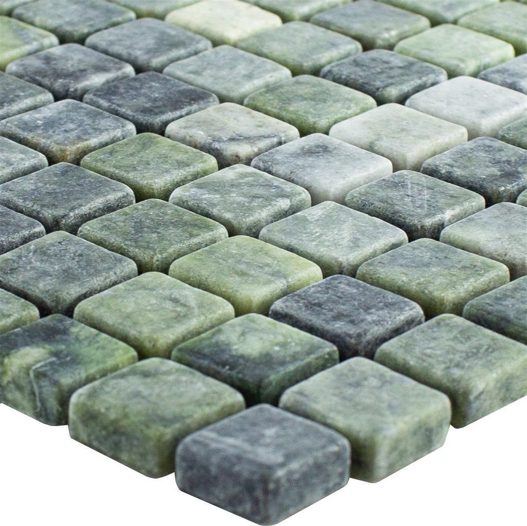 Erdemol Marmor Mosaikfliese Grün Matt 30,5x32,2cm Produktbild 