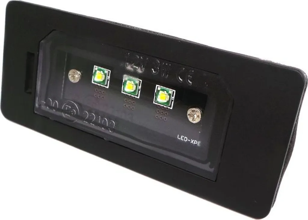Éclairage LED plaque immatriculation BMW - 2x600lm puissant et compact - 7