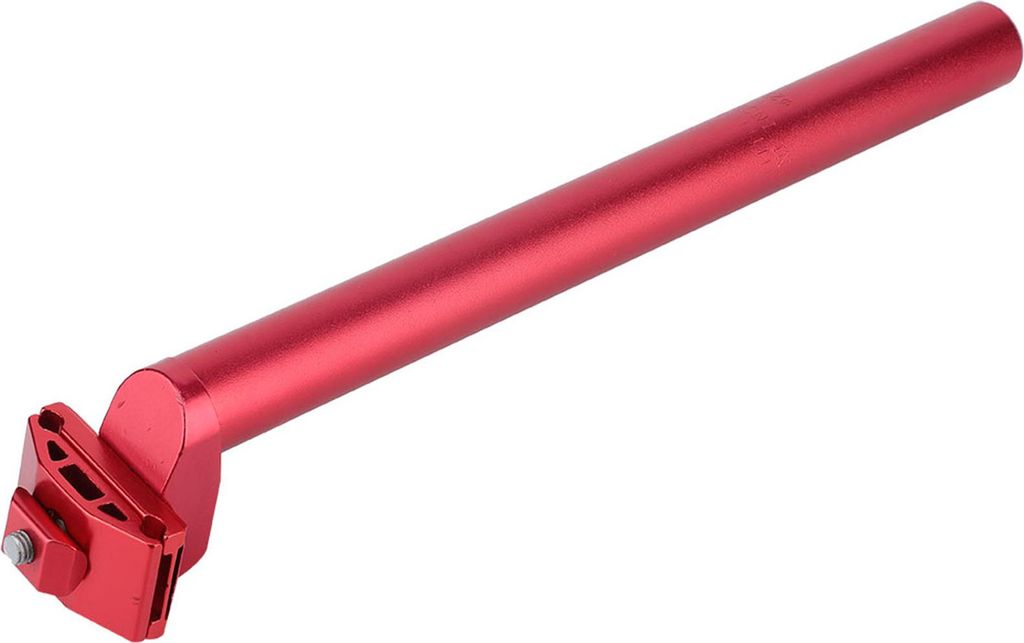 25,4*300 -mm -Mountain Road Bike Schockdes Fahrrad Sattel Sitzplatz -Röhrchen Sattelöffel (rot)