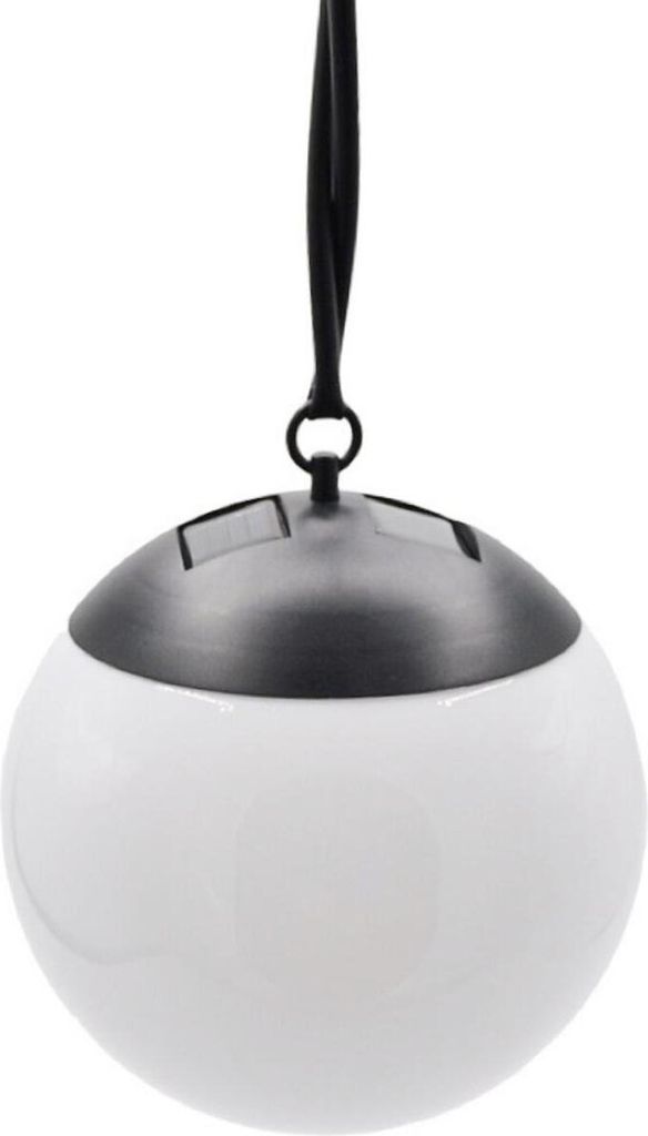 20 cm solárna guľová závesná LED lampa Obrázok produktu 