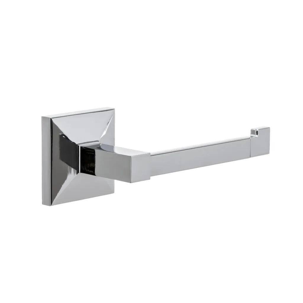 Support Papier Toilette Tatay Iconik Transparent pour Salle de Bain