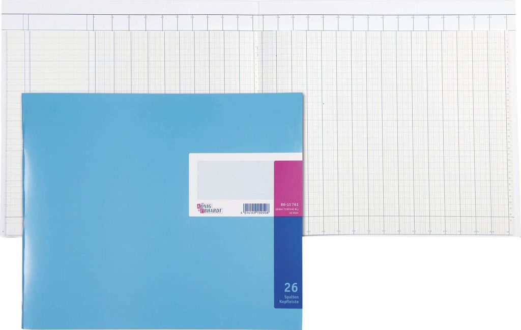 KÖNIG & EBHARDT Spaltenbuch 348 x 297 mm 26 Spalten 40 Produktbild 