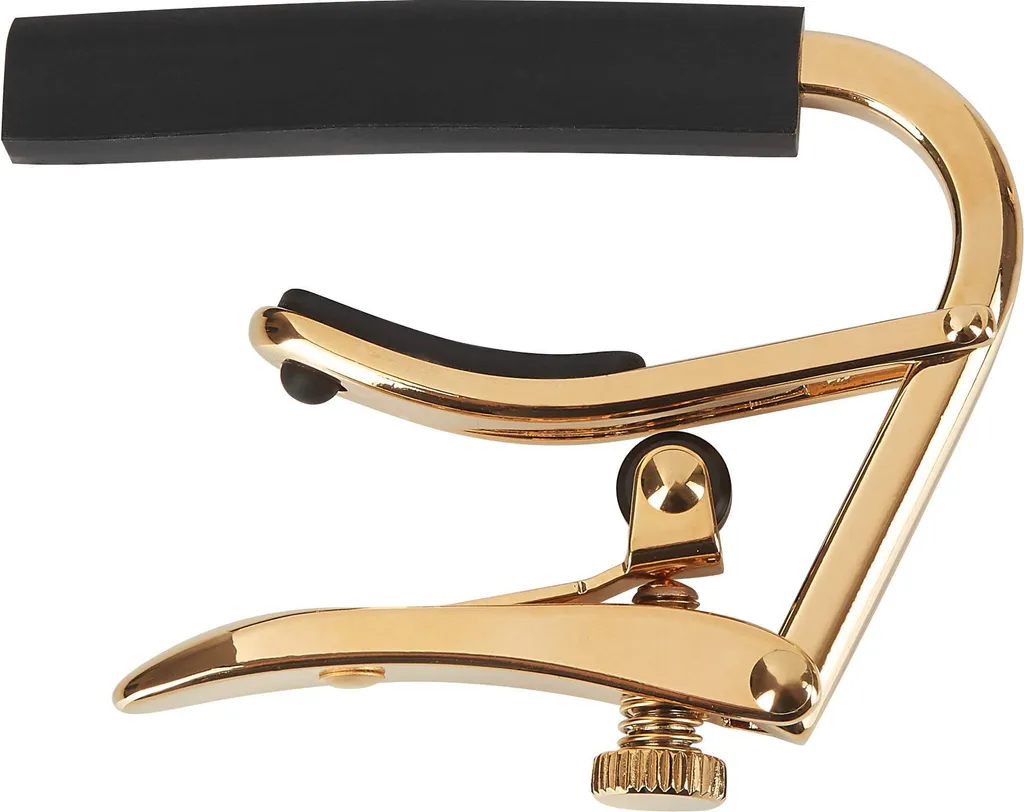 Capodastre de Précision Shubb C3 Rose Gold pour Guitare Folk 12 Cordes