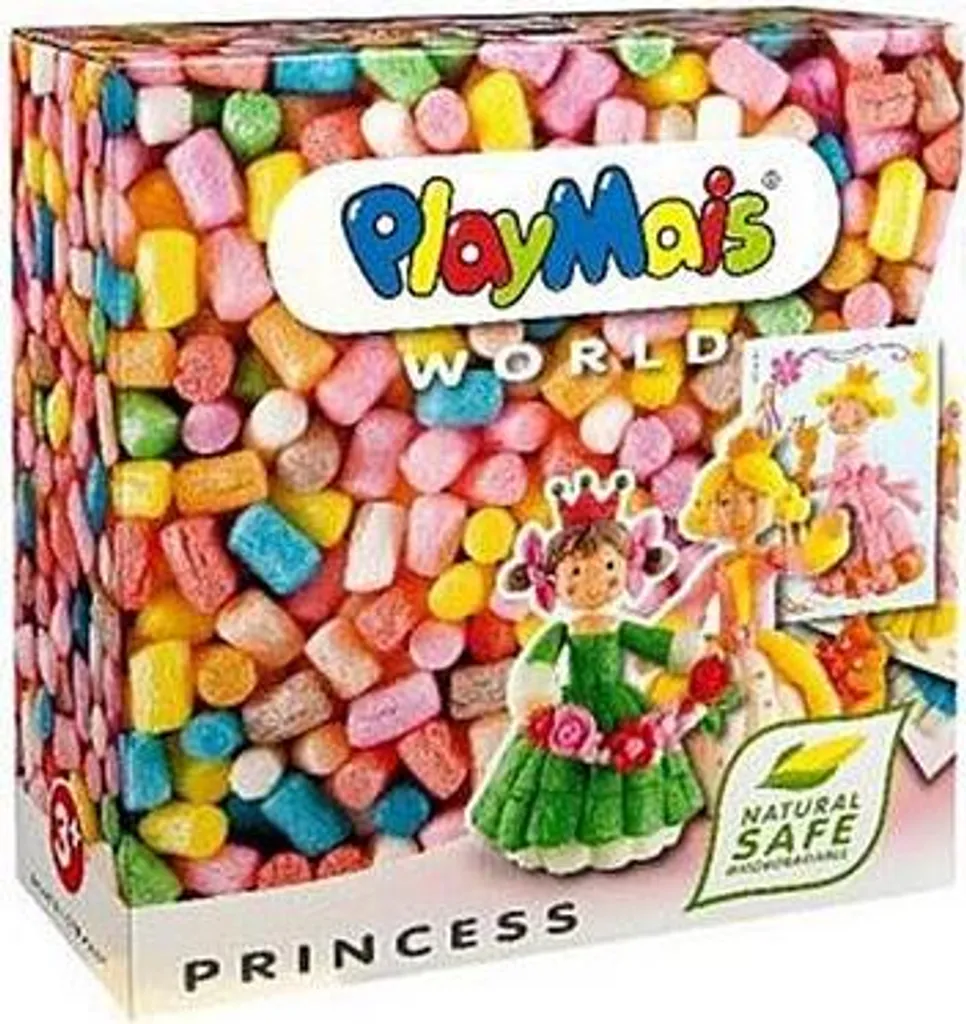 Jeu de construction en maïs PlayMais World Princess pour fille de 5 ans
