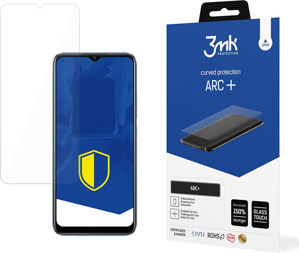 3mk Display Schutzfolie ARC+ für Realme C25s 0,17mm Produktbild 
